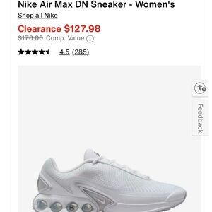 Nike Women's Air Max DN White Sneakers